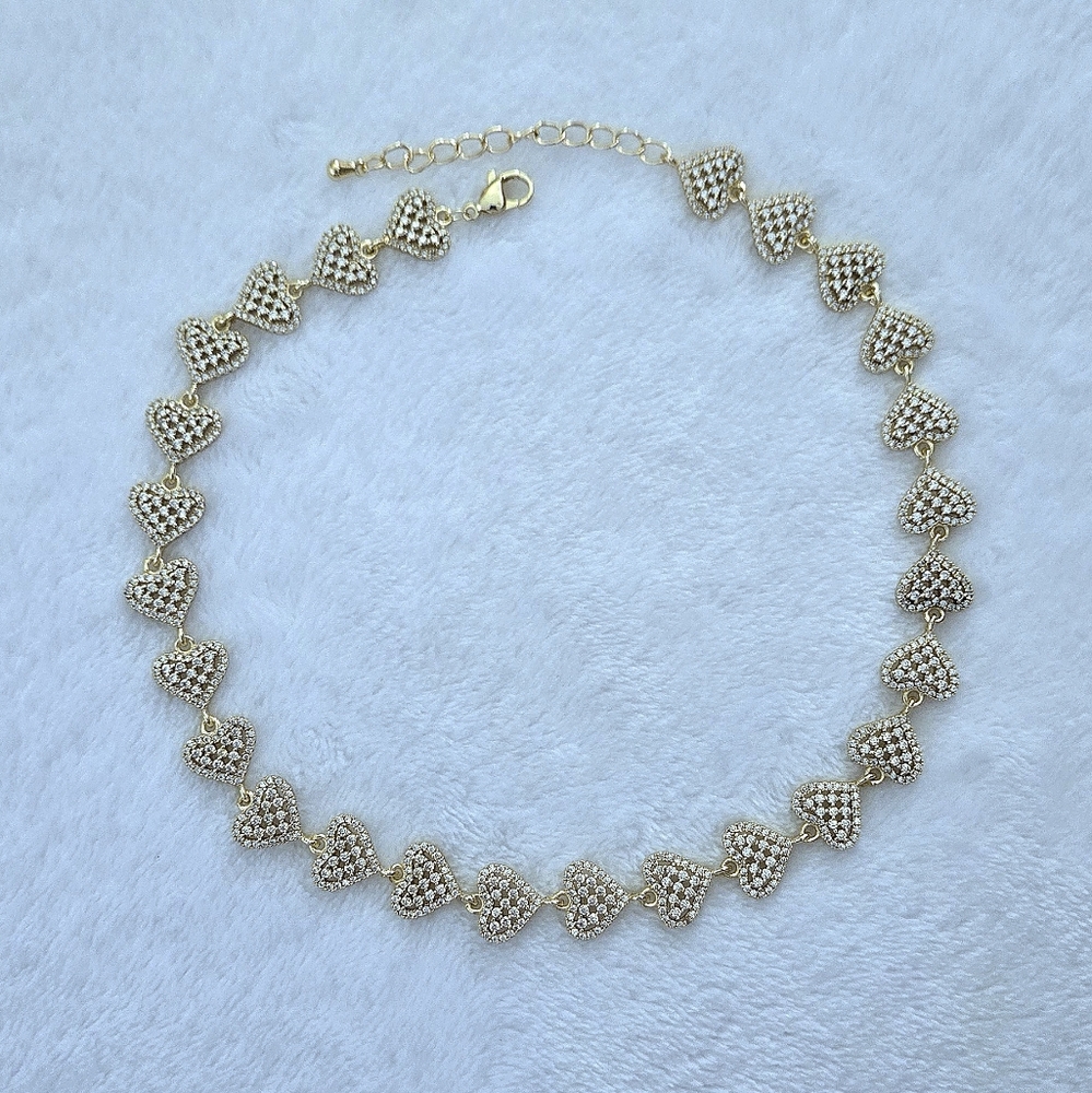 Gemelli👭 "Rebecca" Gold Hearts💛 Necklace - NWT - Picture 16 of 16